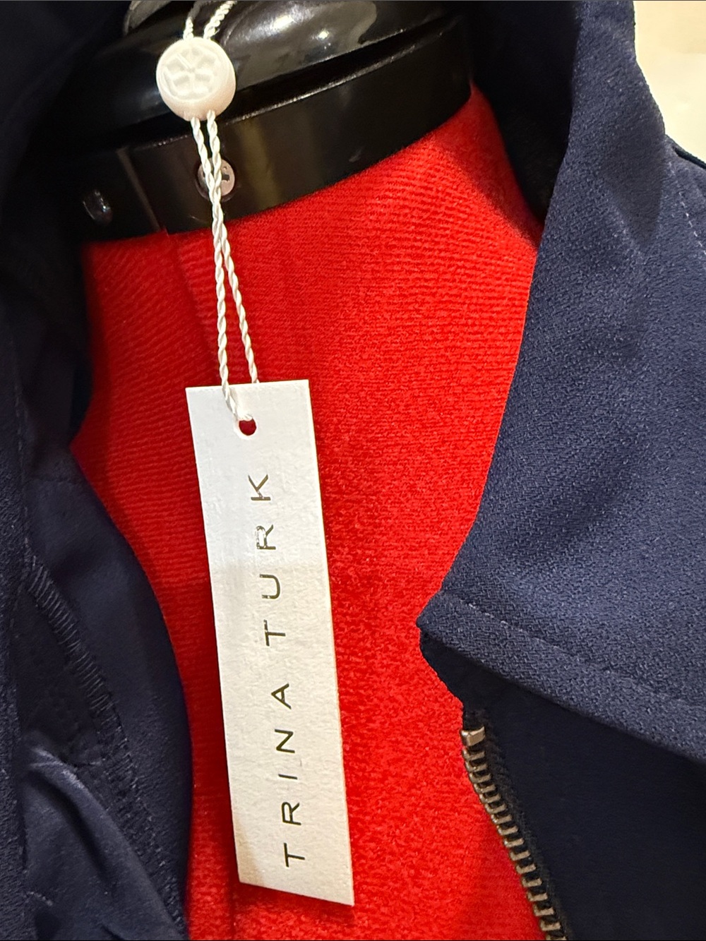 Trina Turk Navy Jacket